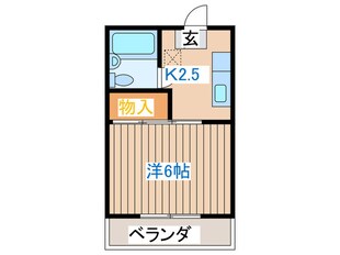 ヴィラ－ジュマスダの物件間取画像